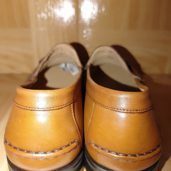 Florsheim Moc Toe Men\'s Loafers Cognac Brown Size 44 = 10/10.5 main image 7
